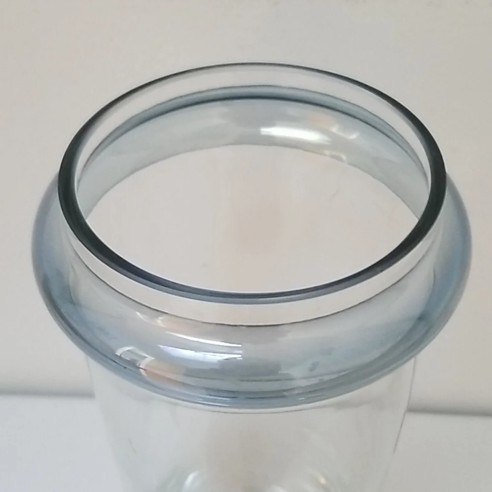 VTG Dansk Danish Modern Romanian Crystal Vase